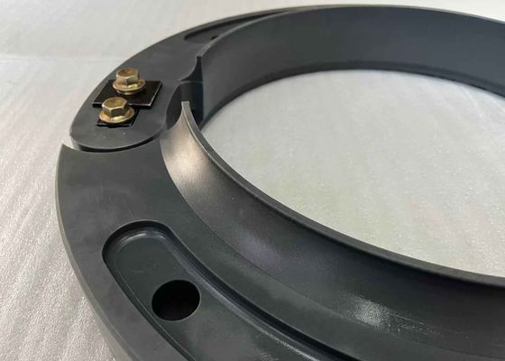 Sicherheitsvorrichtung für Notfallreifen mit integriertem Schmiedewerk