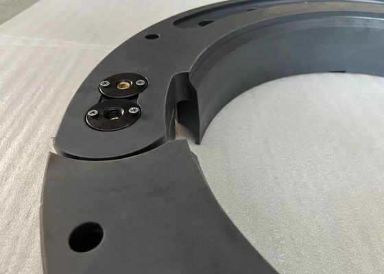 Sicherheitsvorrichtung für Notfallreifen mit integriertem Schmiedewerk