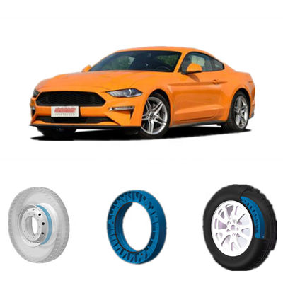 Flacher Reifen-Schutz-Laufflache Sicherheits-Bänder für Ford Mustang 235/55R17 215/65R17