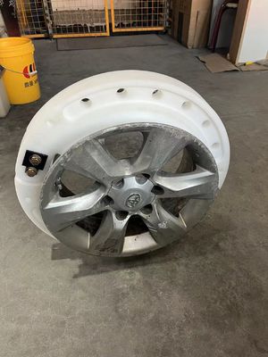 Hohes Polymer-Notlaufflacher Reifen fügt Fahrzeug-laufender Sicherheits-Laufflaches Gerät ein