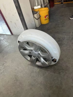 Hohes Polymer-Notlaufflacher Reifen fügt Fahrzeug-laufender Sicherheits-Laufflaches Gerät ein